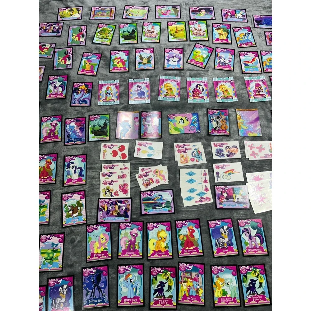 My Little Pony‎ Cards Trading Cards CGG CCG Holo Stickers Set Lot Of 105